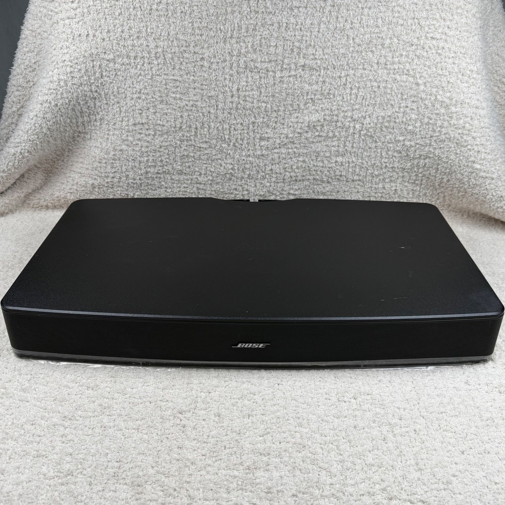 Bose Solo TV Sound System Model 410376 Black Compact Home Theater Speaker Tested